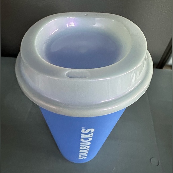 💙BRAND NEW STARBUCKS BLUE COLORED CUP 16 OZ 💙 - Picture 3 of 3